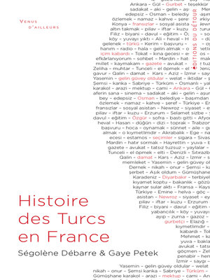 cover image of Histoire des Turcs en France